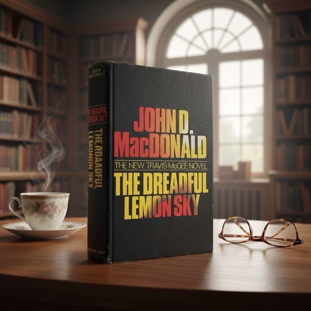 John D. MacDonald The New Travis McGee Novel The Dreadful Lemon Sky 1974